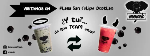 Flyer promocional Monck horizontal