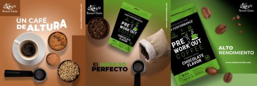 Café Tercer Cielo Flyer promocional